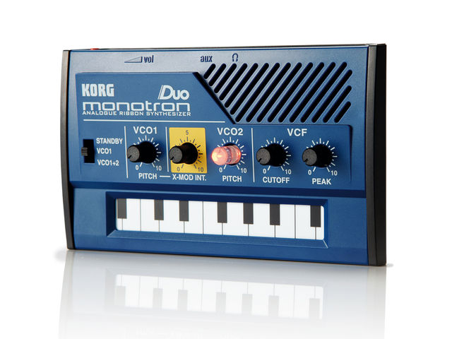 Korg has included the ribbon modes introduced on the Monotribe, making it easy to hit the right note.