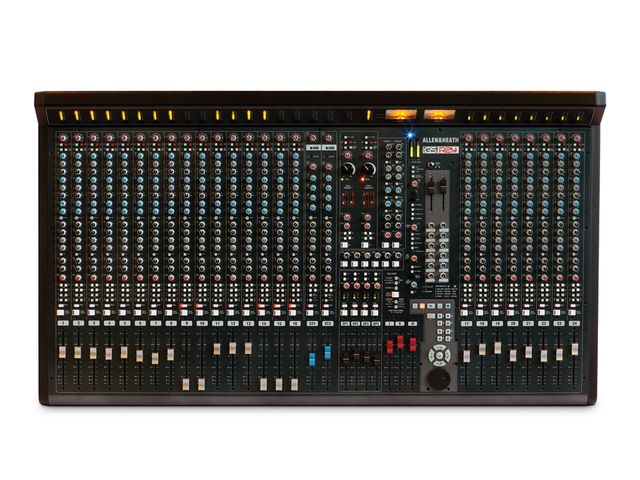 The Allen & Heath GS-R24 resembles a traditional analogue mixer.