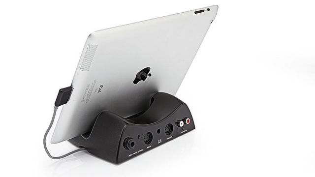 On the back of the unit there are phono outputs, mono 1⁄4" and stereo 3.5mm inputs and MIDI DIN I/O