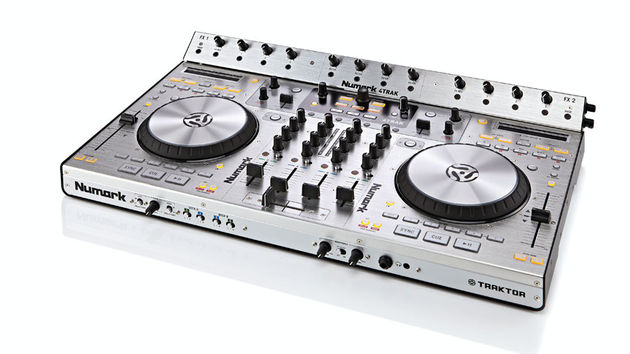 Numark 4Trak DJ Controller The two decks are bristling with controls and are based around large six-inch jogwheels