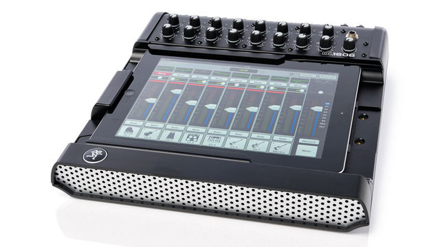Mackie DL1608 iPad Mixer Using the iPad as a control surface gives the DL a distinct advantage over many low budget mixers