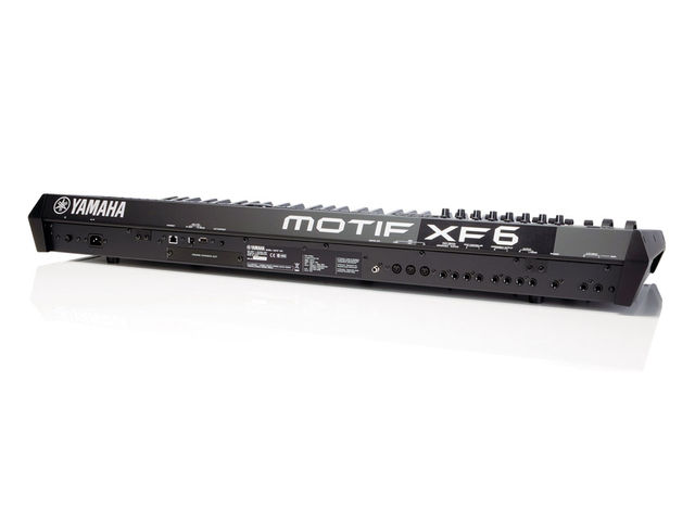 Yamaha Motif XF6 The flash memory option expands the Motif's possibilities nicely.