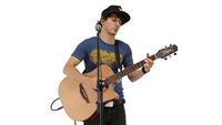 Playing the acoustic live