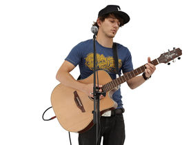 Playing the acoustic live