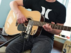 Playing the acoustic live