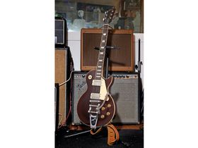 Bernard Butler shows off his guitar collection