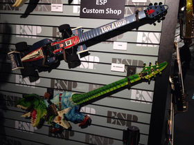 NAMM 2014: ESP custom shop in pictures