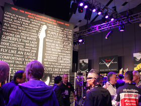 NAMM 2014: le stand Fender en photos