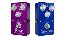 Suhr announces Reloaded Shiba and Riot pedals