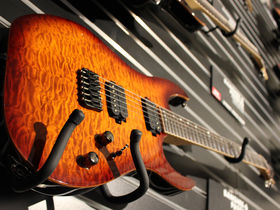 NAMM 2014: Schecter stand in pictures