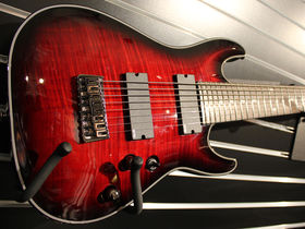 NAMM 2014: Schecter stand in pictures