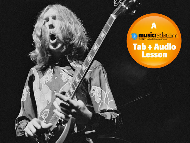 Duane Allman playing live at the Fillmore East