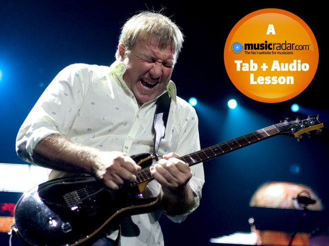 How to play guitar like Alex Lifeson from Rush