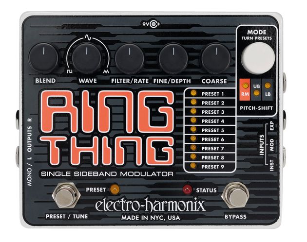 Electro-Harmonix Ring Thing The Ring Thing is a versatile piece of kit.