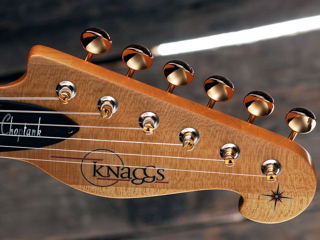 Knaggs Chesapeake Choptank 3 The Knaggs Chesapeake guitars have a Fender-ish vibe in both look and sound