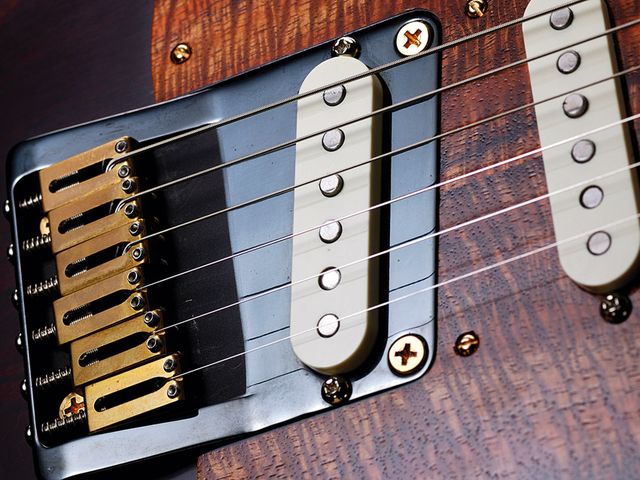 Knaggs Chesapeake Choptank 3 Despite the Fralin pickups here, future models will sport Duncans