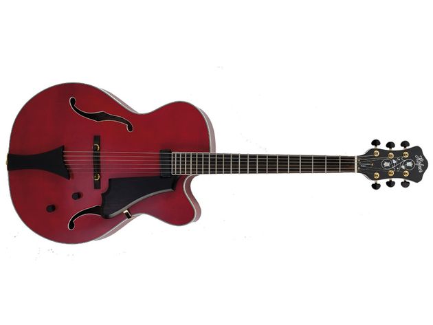 Hofner HCT-J17TR The combination of German design and Chinese construction makes for an affordable but impressive guitar.