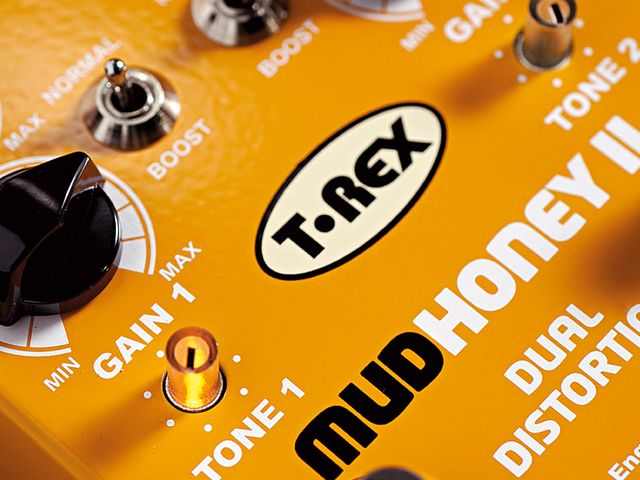 T-Rex Mudhoney II The number of controls on the Mudhoney II suggest a huge amount of versatility lurking within.