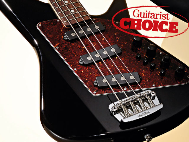 The Albert Lee's angular style suits this bass nicely.