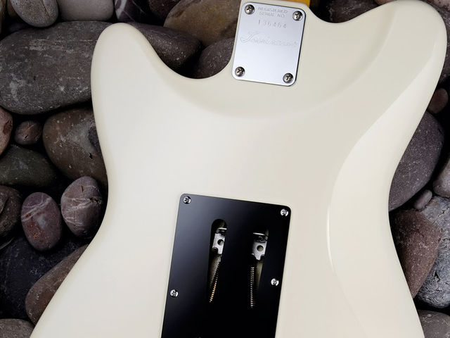 Blade Dayton Standard The rear of the body is contoured to aid upper fret access.