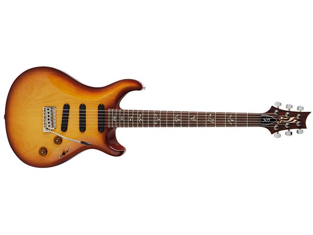 PRS 25th Anniversary 305 PRS quality meets Strat inspired features.