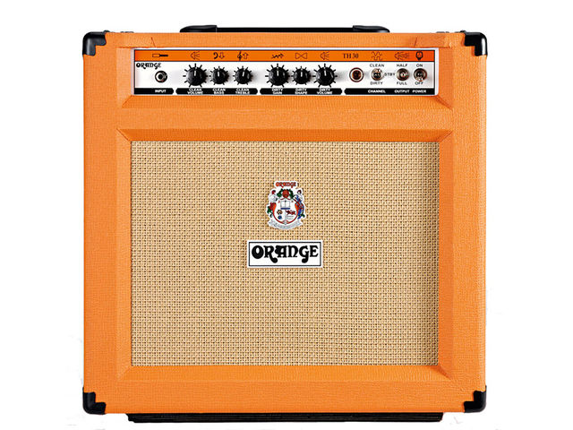 Orange Thunder 30 Combo A powerful noise in a box portable enough to transport to gigs easily.