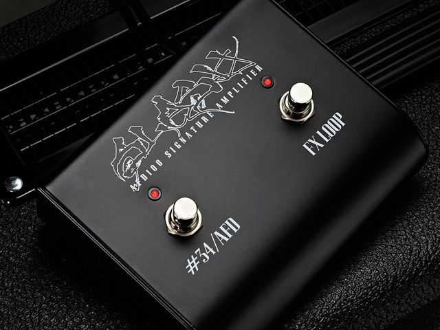 The AFD100 is a single channel design, but the #34/AFD switch provides some tonal variety.