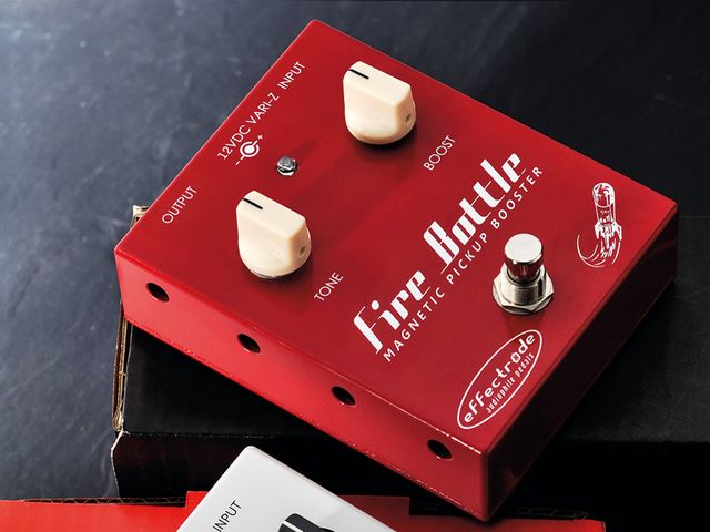 Effectrode Fire Bottle The tone control provides an instant supply of increased Fender twang.