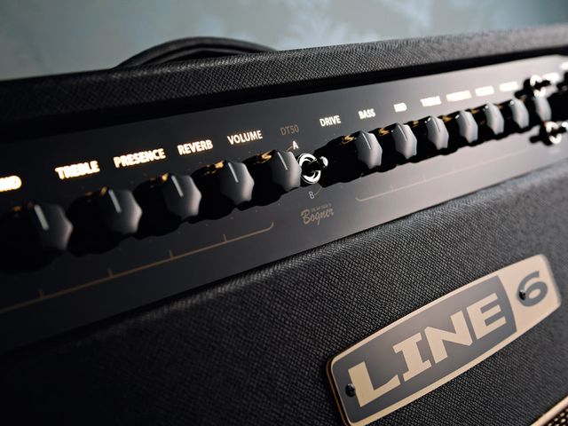 Line 6 DT50 The DT50's control panel feels much more 'classic' amp-like than many Line 6 amplifiers.