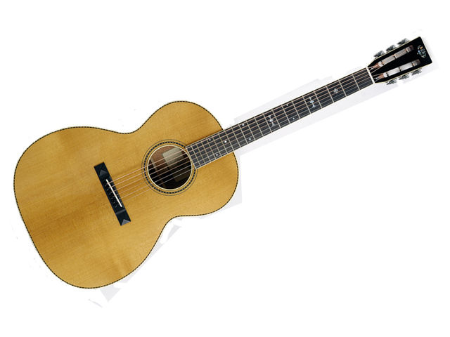 Larson Bros Maurer Style 1-ES The European spruce top is of a very high quality.