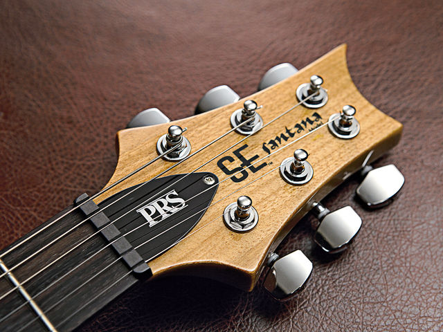 PRS SE Santana The standatrd of finish is as impeccable as ever.