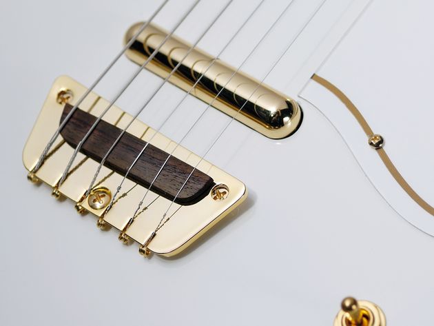 '56 Single Cutaway Gold hardware on a Danelectro seems incongruous - rudimentary luxury?