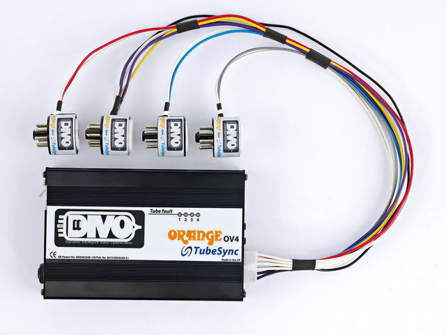Once set, the OV4 continually microadjusts the bias current for each individual valve, keeping the amp running at peak efficiency