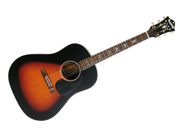 Blueridge BG-140 The shorted 629mm scale length gies a nicely supple response.