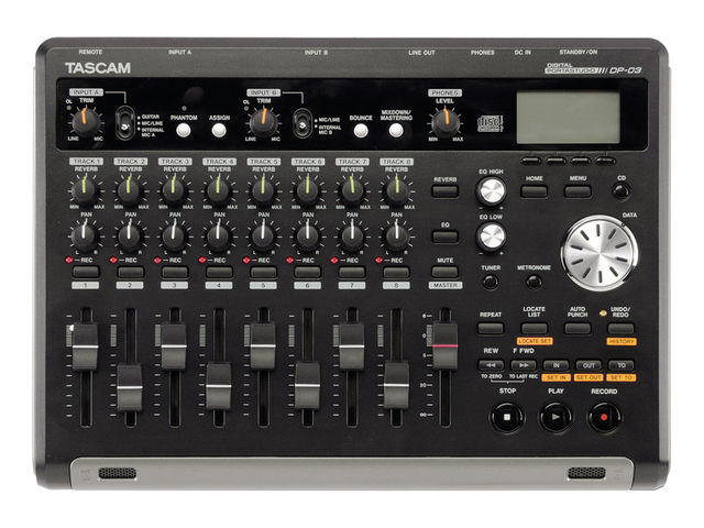 The DP-03's footprint is around the size of a piece of A4.
