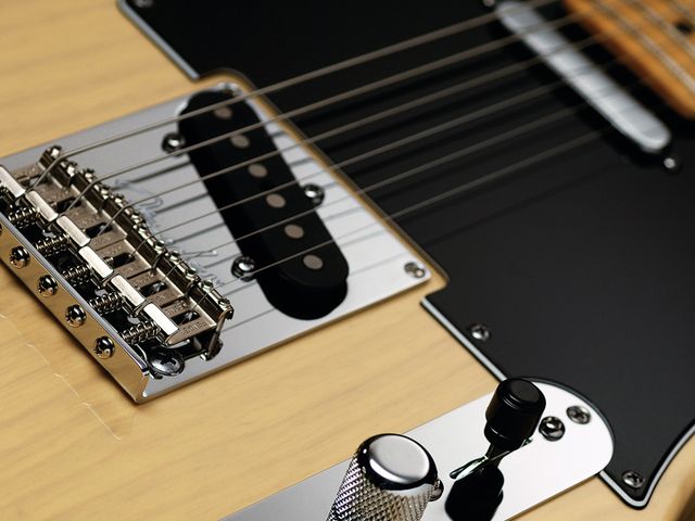 Fender 60th Anniversary Telecaster The 'Blackguard blonde' finish is classic and stunning.
