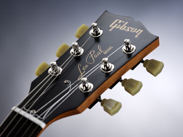 Gibson Les Paul Studio '60s Tribute We can't get enough of the sumptuous P-90 tones given off by the Gibson.