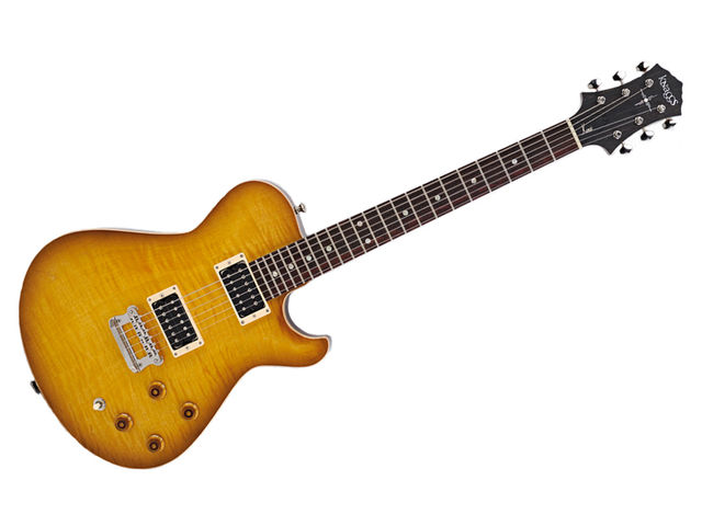 Knaggs Kenai 3 The Kenai's outline is fairly similar to that of a Les Paul.