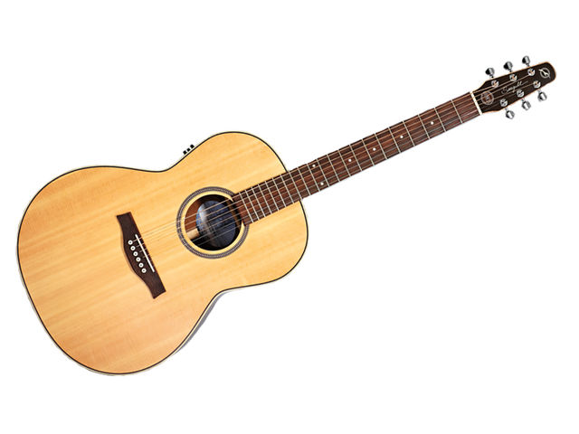Seagull Maritime SWS Folk HG QI The neck is great for fingerpicking.