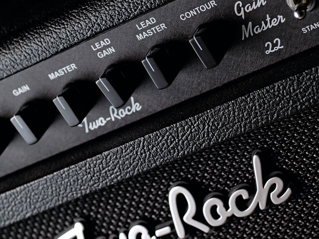 Two-Rock Gain Master 22 The controls are easy to work with.