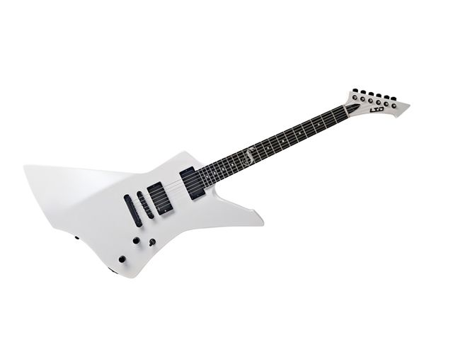 The angular body takes inspiration from Ibanez models.