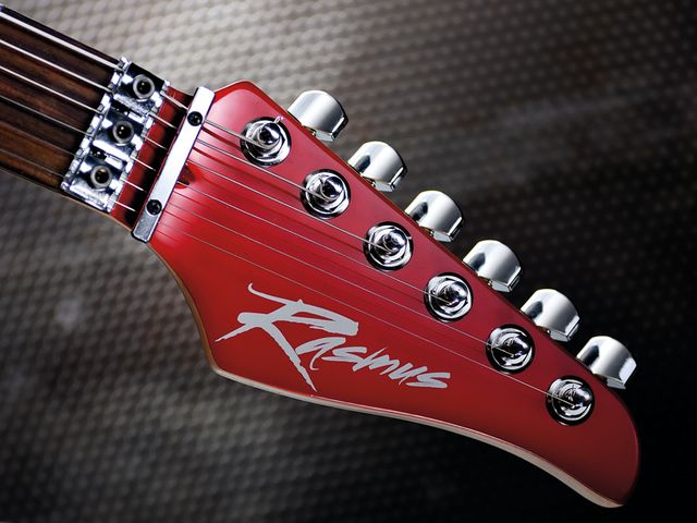 Rasmus Modern M200 We're not massive fans of the Rasmus logo on the headstock, unfortunately.