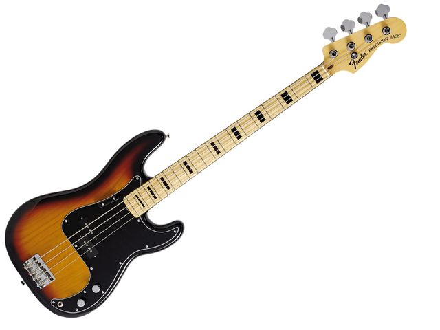 The Fender Precision Bass was almost perfectly designed from the start.