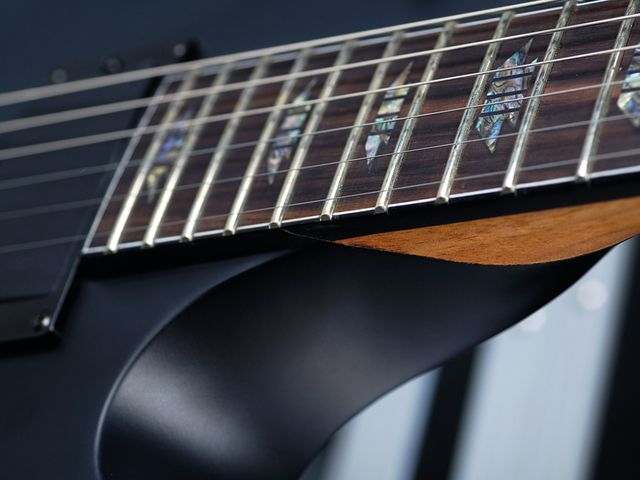 The DS-1 FR we tested had a slightly rounder neck profile than other Charvel Desolation models.