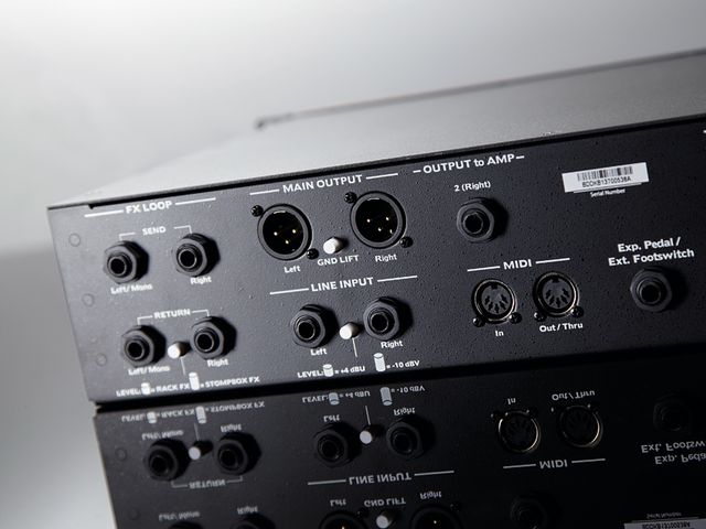 The Eleven Rack is not short of a connection or 10…