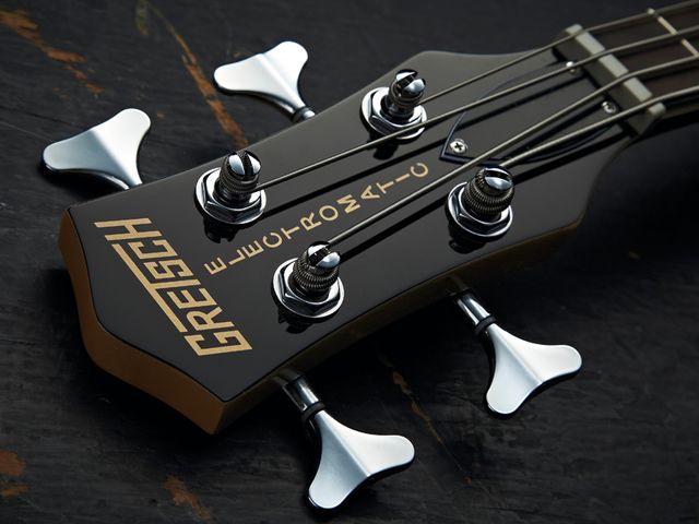 Gretsch Electromatic G2220 Junior Jet Bass II The Junior Jet Bass's overhaul sees it receive a more classic Gretsch headstock.