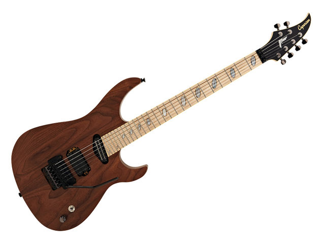 Caparison Horus-HGS The Schaller trem is set 3mm further back than usual to improve string tension.