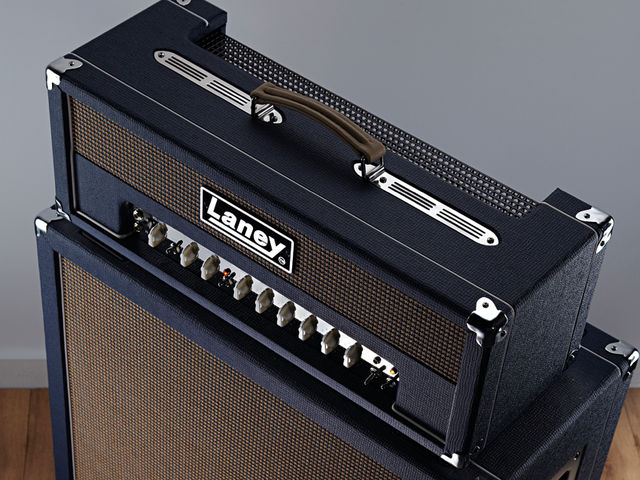 Laney L50H head It's fair to say the Laney is built like a tank…