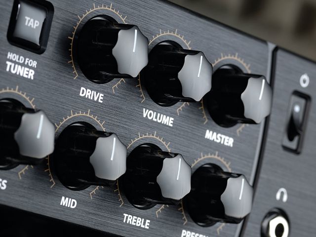 Line 6 POD HD Pro Chunky knobs enable instant amp tweaking should you need it.