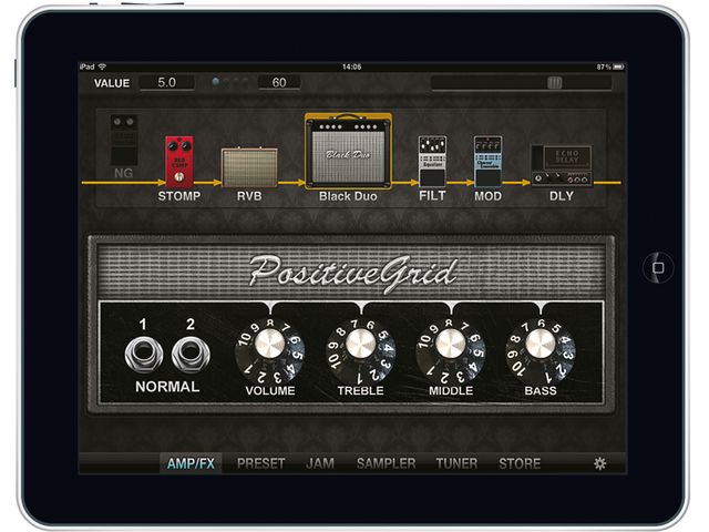The amp and effects models cover all the important bases.